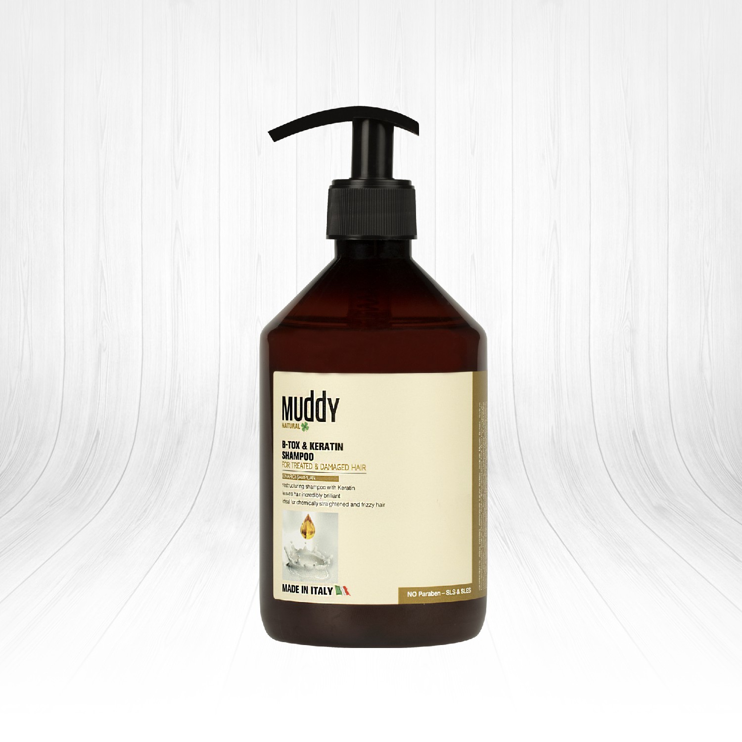 Muddy BTox And Keratin Onarıcı Şampuan